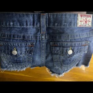 True religion shorts